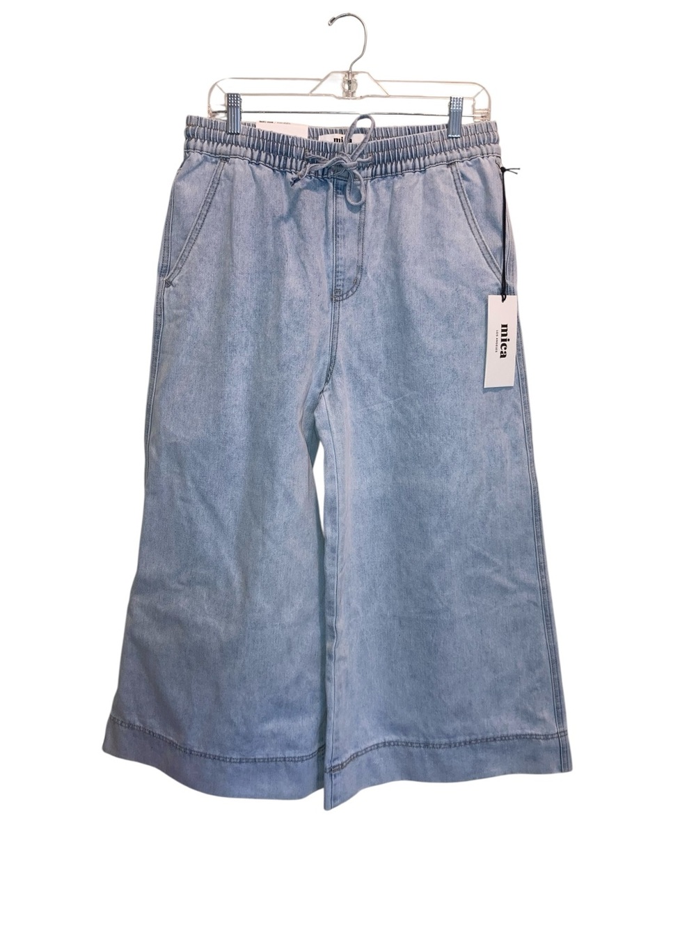 MICA NEW large Denim wide capris